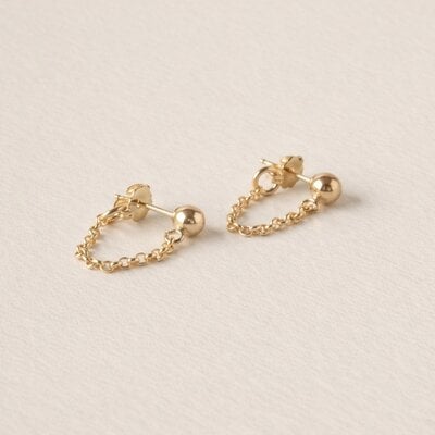 Chain Stud Earrings