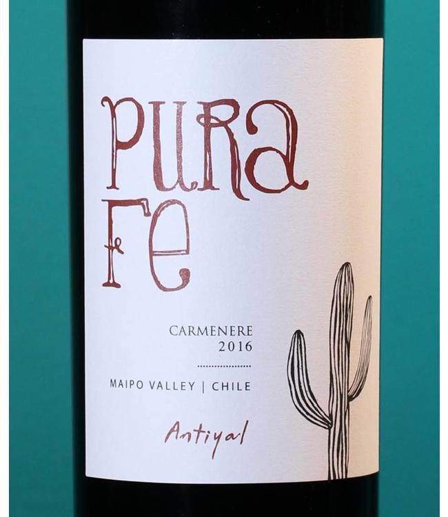 Antiyal, Maipo Valley Carménère Pura Fe 2020