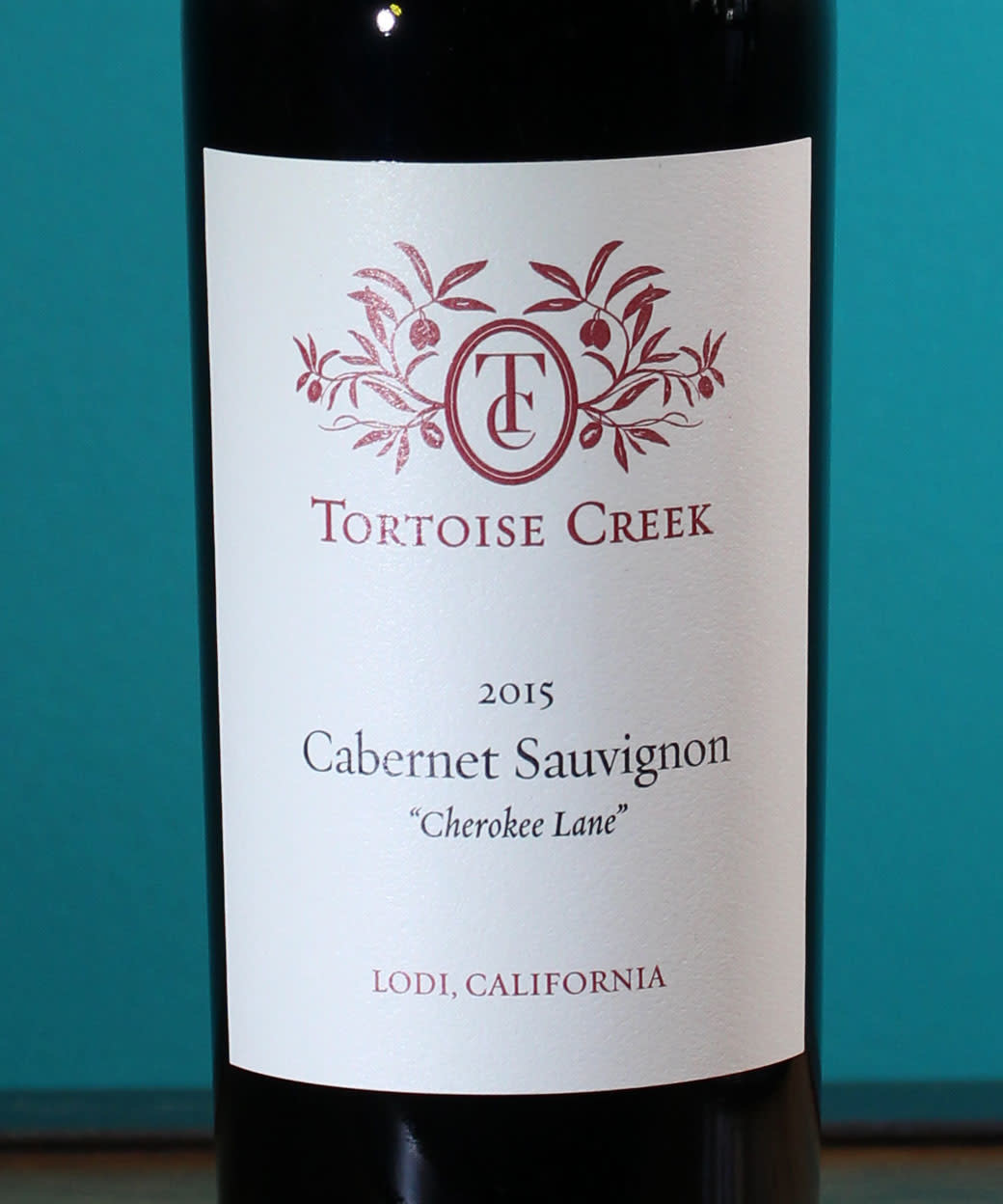 Tortoise Creek, Cabernet Sauvignon Cherokee Lane Lodi 2015 - D.Vino