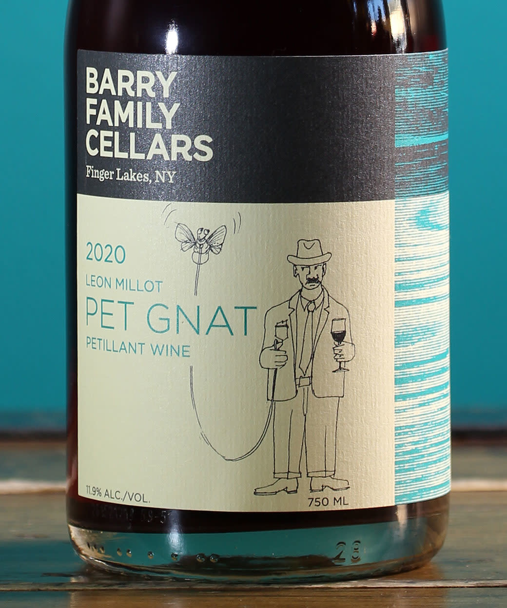 Schandalig Deskundige uitzending Barry Family Cellars, Léon Millot Pet Gnat Petillant Wine Finger Lakes 2020  - D.Vino