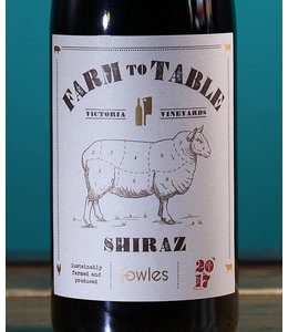 Fowles Farm To Table, Shiraz Victoria 2018