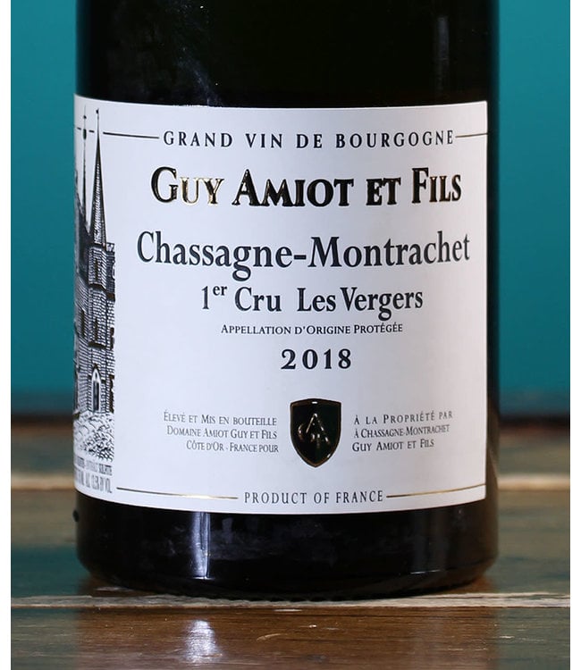 Domaine Amiot Guy et Fils, Chassagne-Montrachet 1er Cru Les Vergers 2018