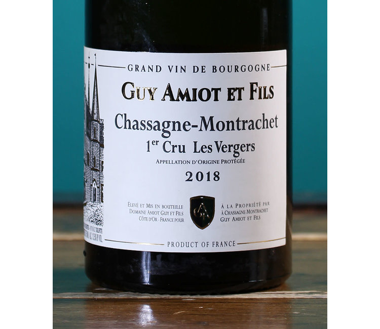 ワイン Guy Amiot et Fils Puligny-Montrachet2018 Domaine Guy Amiot & Fils Puligny Montrachet 1er Cru “Les
