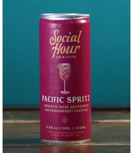 Social Hour Passionfruit Pacific Spritz (250 ml can)