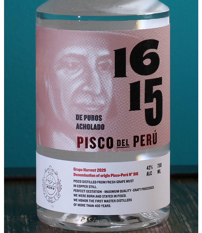 Pisco 1615, Acholado 84 Proof
