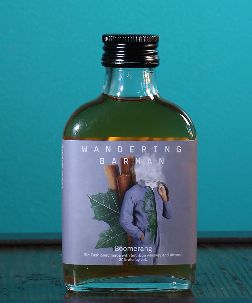 Wandering Barman, Smoky Old Fashioned Handcrafted Cocktail (100 ml ...