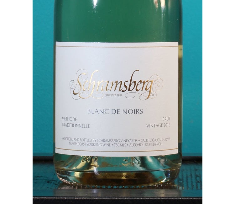 Schramsberg Vineyards Brut Blanc de Noirs North Coast 2019