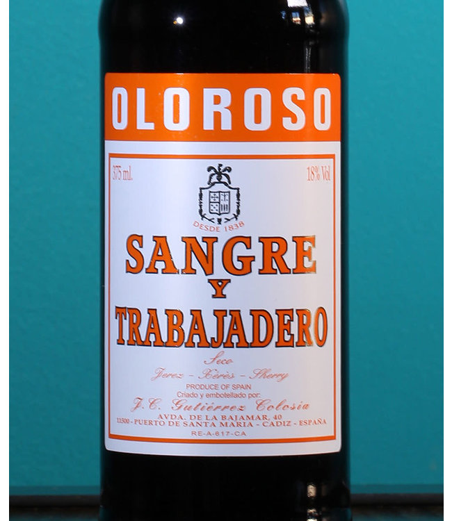 Bodegas Gutierrez Colosia Jerez-Xeres-Sherry Sangre y Trabajadero Oloroso (375ml)