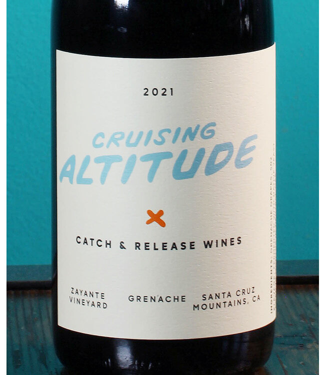 Catch & Release Wines Grenache Cruising Altitudes Zayante Vineyard Santa Cruz Mountains 2021