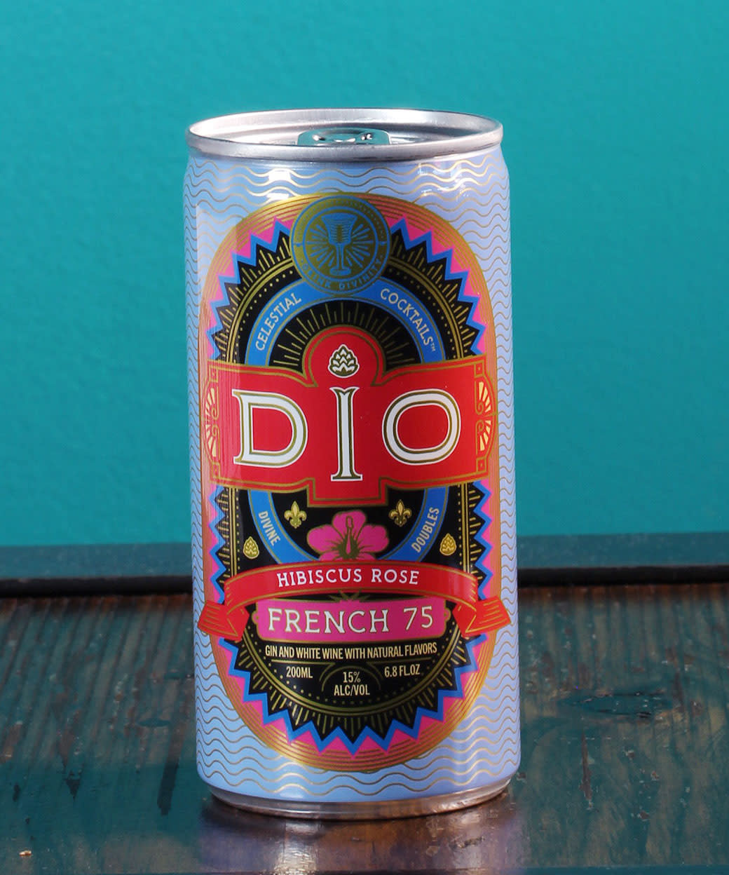 Dio Hibiscus Rose French 75 (200ml can) - D.Vino
