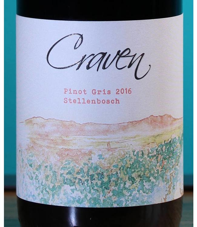 Craven Wines, Stellenbosch Pinot Gris 2022