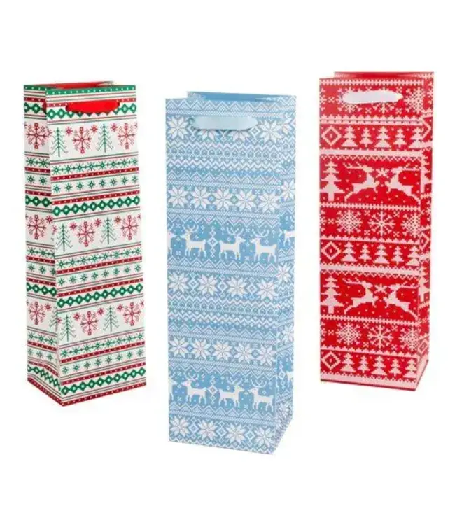 Wine Gift Bags HOLIDAY 1