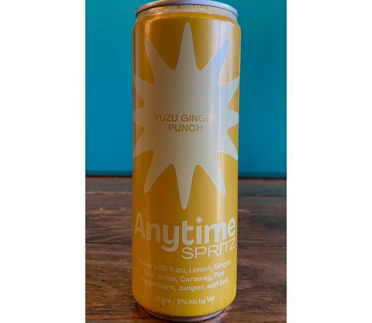 Anytime Spritz Yuzu Ginger Punch (12oz can) - D.Vino