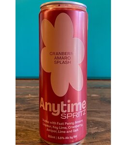 Anytime Spritz Cranberry Amaro Splash (12oz can)