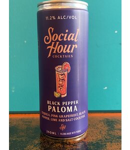 Social Hour Black Pepper Paloma (250 ml can)