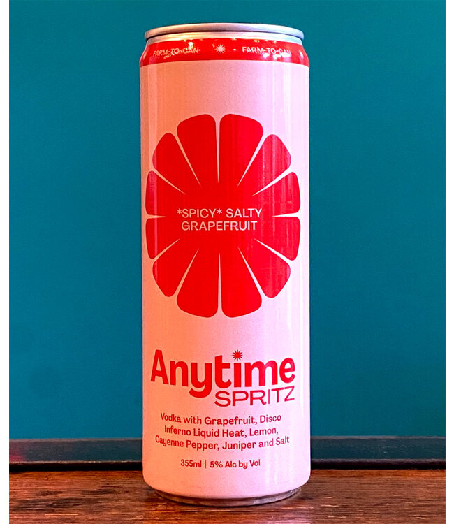Anytime Spritz Spicy Salty Grapefruit (12oz can)