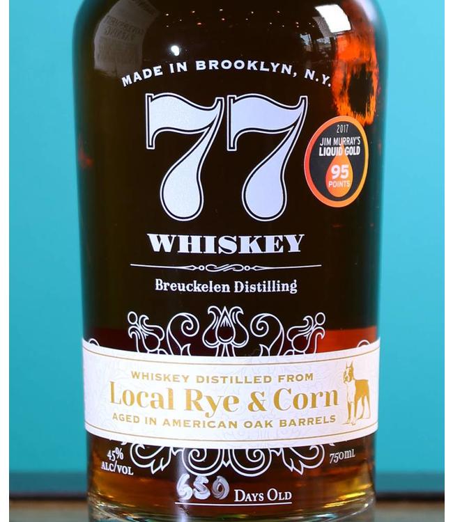 Breuckelen Distilling, 77 Whiskey: Local Rye & Corn