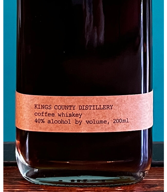 Kings County Distillery, Coffee  Whiskey 200 ml