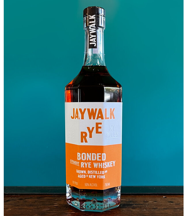 Jaywalk Bottled In Bond Straight Rye Whiskey 100 Proof