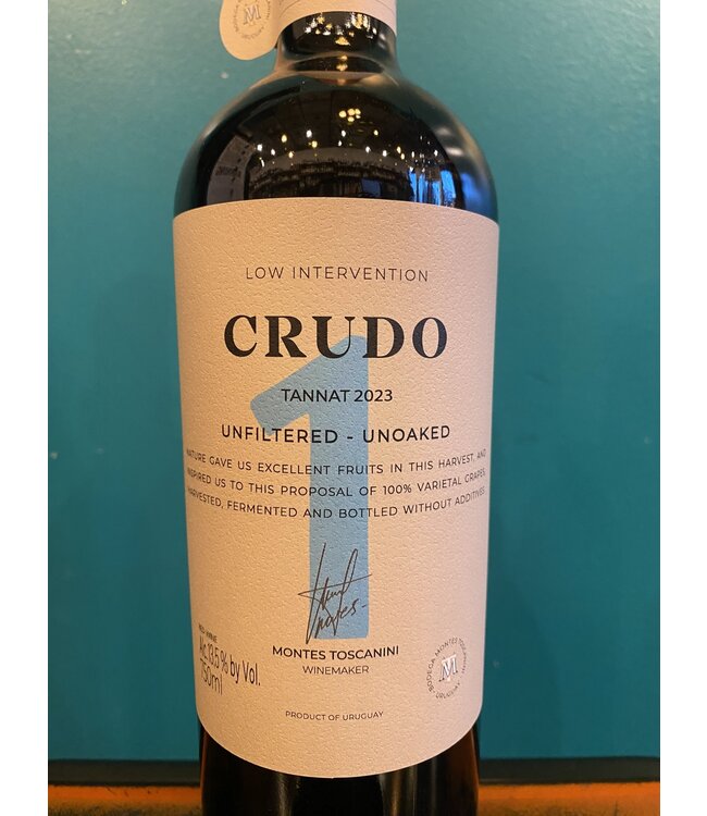 Montes Toscanini Tannat Crudo 1 Canelones 2023
