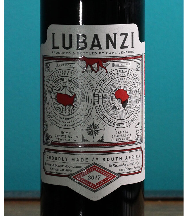 Lubanzi Wines Shiraz Coastal Region
