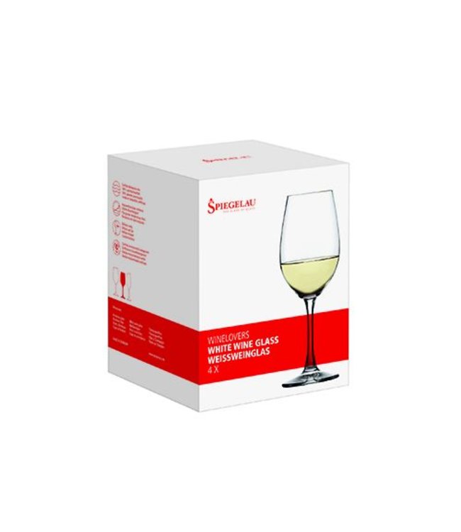 Spiegelau Wine Lovers 13.4 oz White Wine Glass (set of 4)