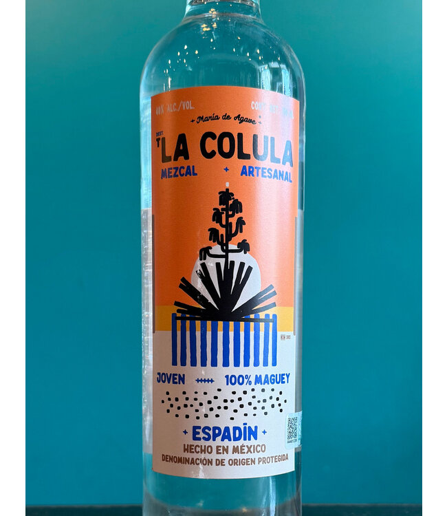 La Colula Espadin Joven Mezcal +Artesanal 100% Maguey