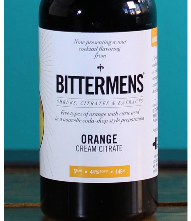 Bittermens, Orange Cream Citrate Bitters