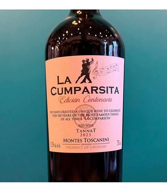 Montes Toscanini Tannat La Cumparsita Edicion Centenario 2023