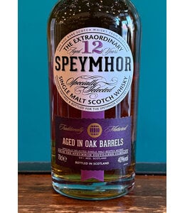 Speymhor 12 Years Old Aged In Oak Barrels Single Malt Scotch Whisky