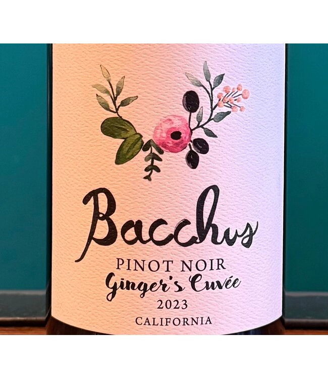 Bacchus Ginger's Cuvee Pinot Noir 2023