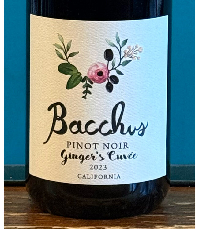 Bacchus Ginger's Cuvee Pinot Noir 2023
