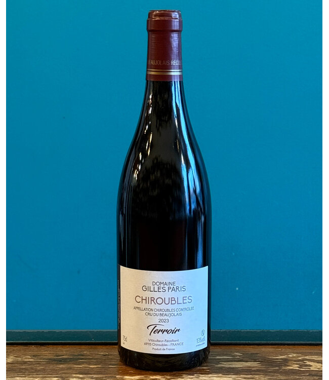 Domaine Christine et Gilles Paris Chiroubles Terroir 2023