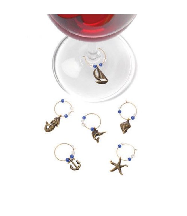 Marina wine charms