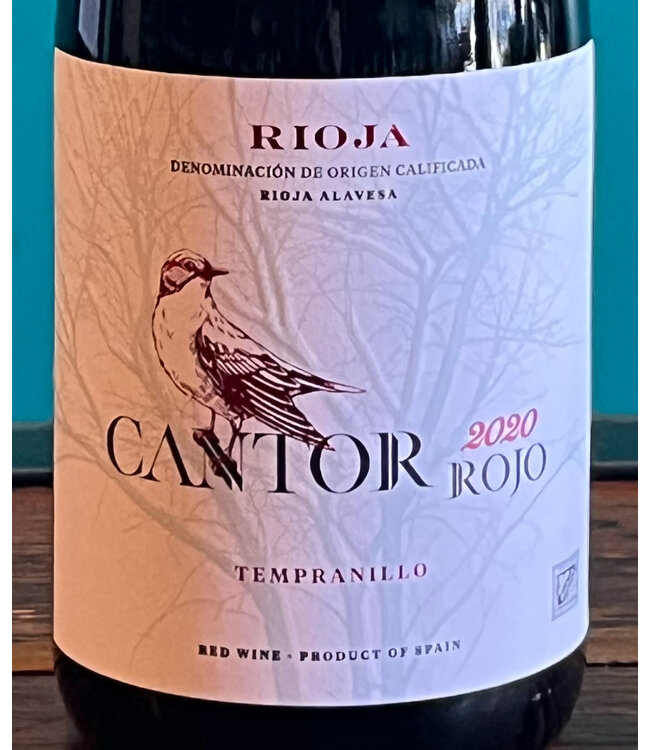 Bodega Badiola Cantor Rioja Tempranillo 2020