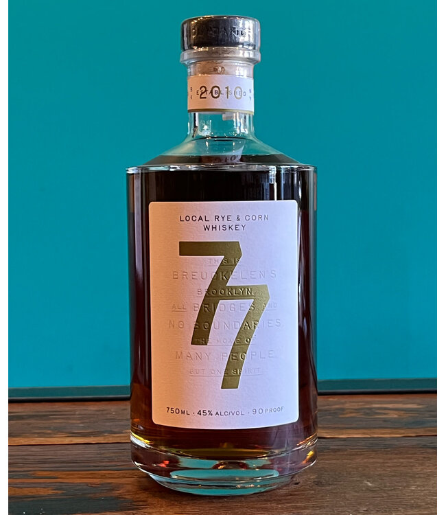 Breuckelen Distilling, 77 Whiskey: Local Rye & Corn