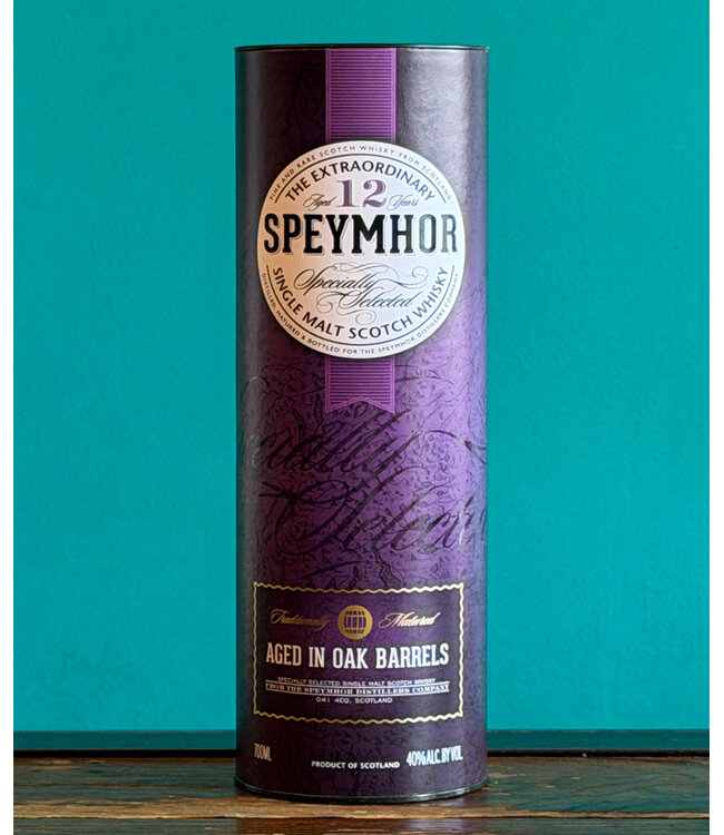 Speymhor 12 Years Old Aged In Oak Barrels Single Malt Scotch Whisky