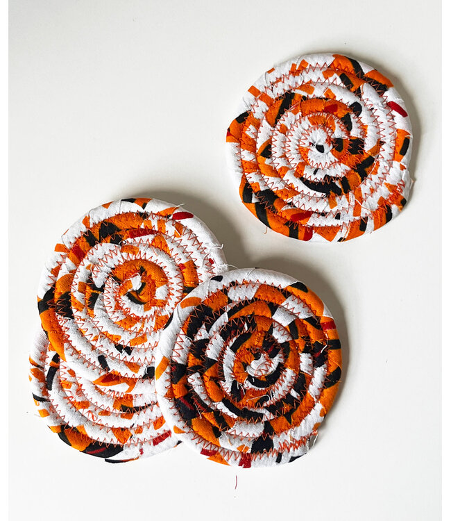 Coaster Set of 4 – Toti Orange