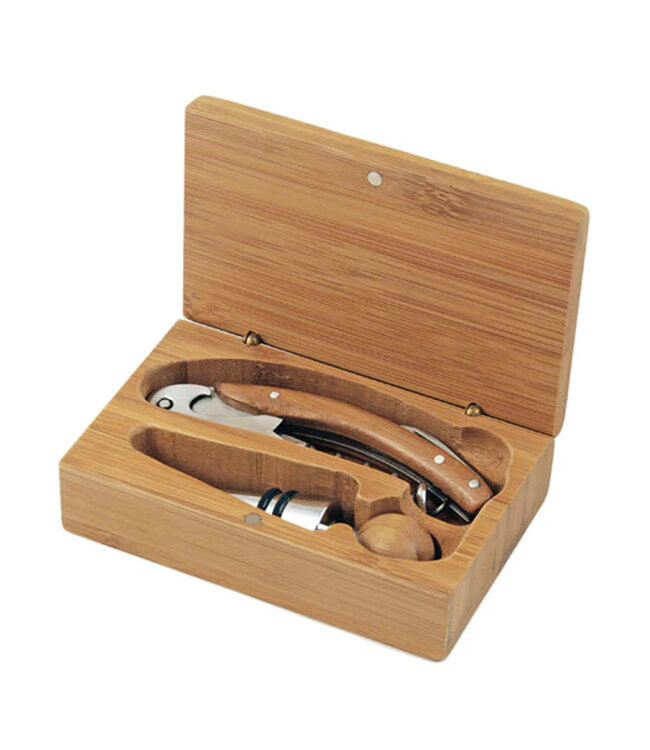 Bamboo Wine Gift Set