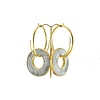 Diablo 65mm Archaic Jade with Solid Brass Hoops