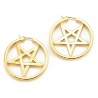 Ace of Pentacles in Yellow Gold