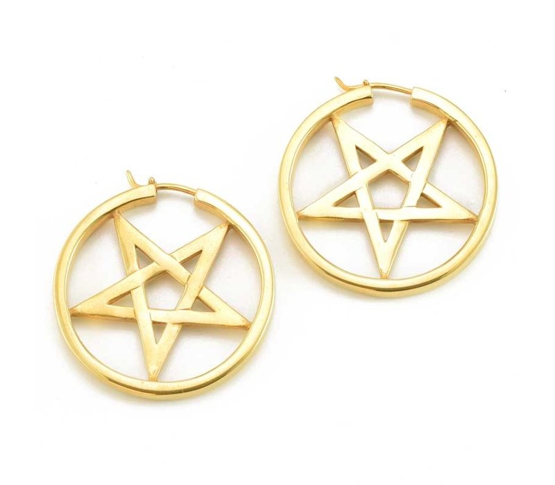 Ace of Pentacles in Yellow Gold