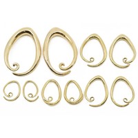 12g Brass Teardrop Coils