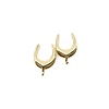 Diablo 1" Saddles With Hook in Brass