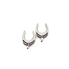 Diablo 3/4" Saddles With Hook in Silver