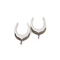 1 1/4" Saddles With Hook in Silver
