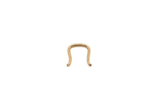 LeRoi 14K Yellow Gold Septum Retainer