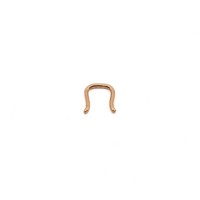 14K Rose Gold Septum Retainer