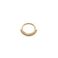 18g Latchmi Hoop in Yellow Gold