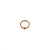 BVLA 18g Fixed Bead Ring in Rose Gold